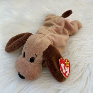 Vintage TY Beanie Babies Bones the Dog Retired 1993
